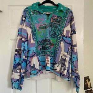 Multicolored pullover